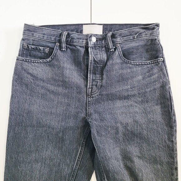 Everlane OS Boyfriend Regular Washed Black Jeans - Size 27 - Picture 6 of 13